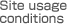 Site usage conditions