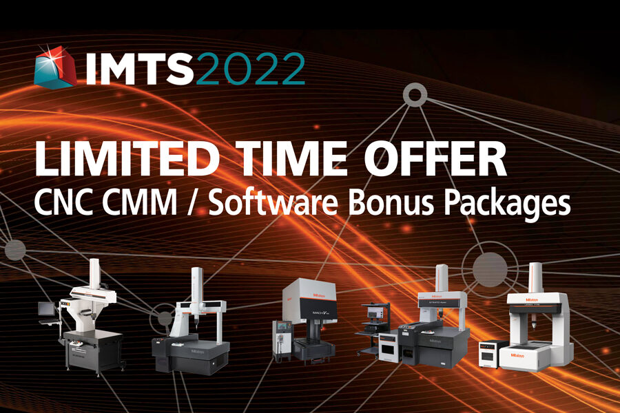 Limited Time Offer for CNC CMM and Software bonus package