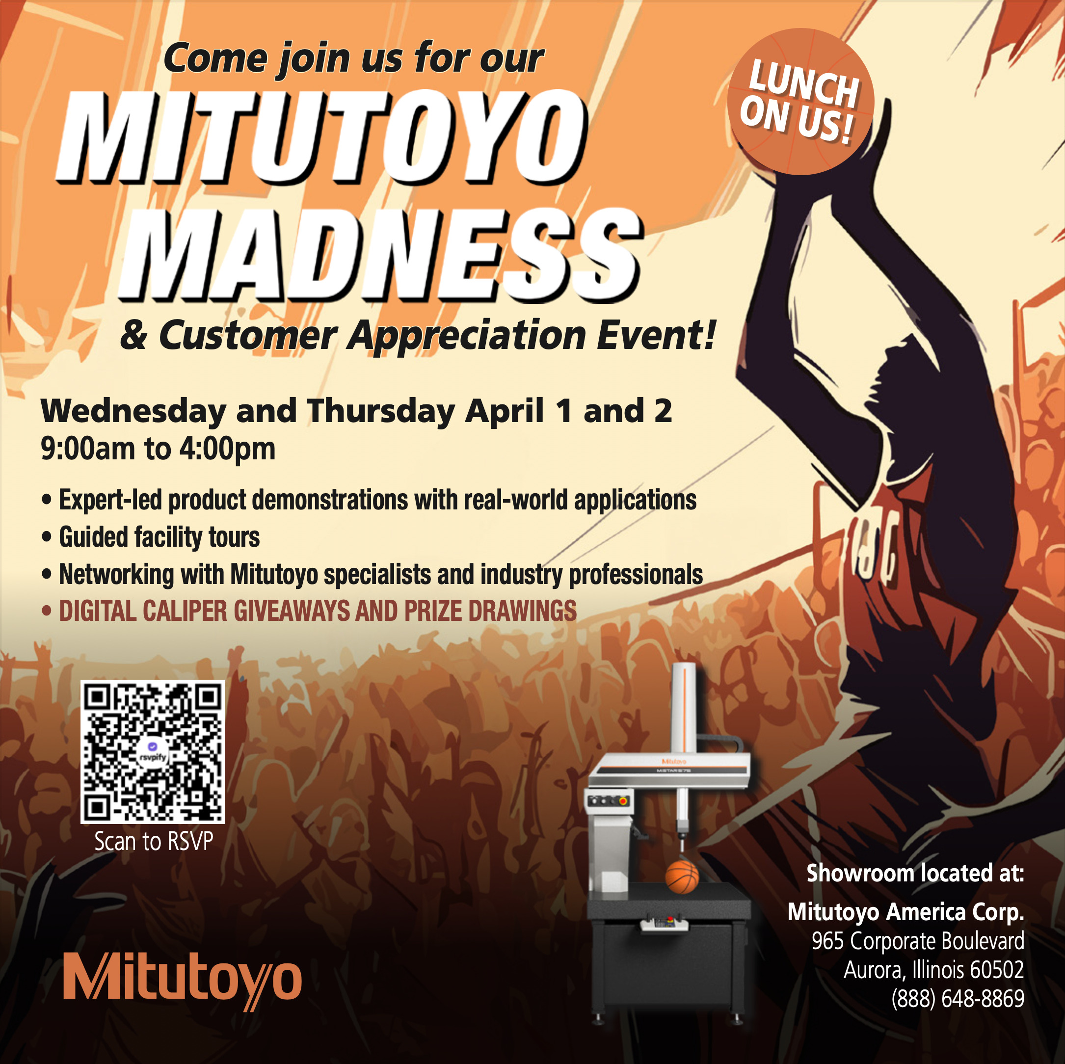 Mitutoyo Madness Event